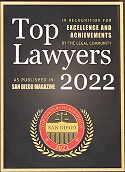Bruce Greenhaus listed as a top lawyer in 2022 in San Diego